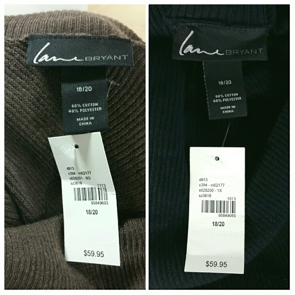 Lot Of 2 Lane Bryant Dolman Sleeve Cowl Neck Dress - Picture 3 of 3